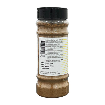 Shan Zafrani Garam Masala Powder 150gm - Bottle