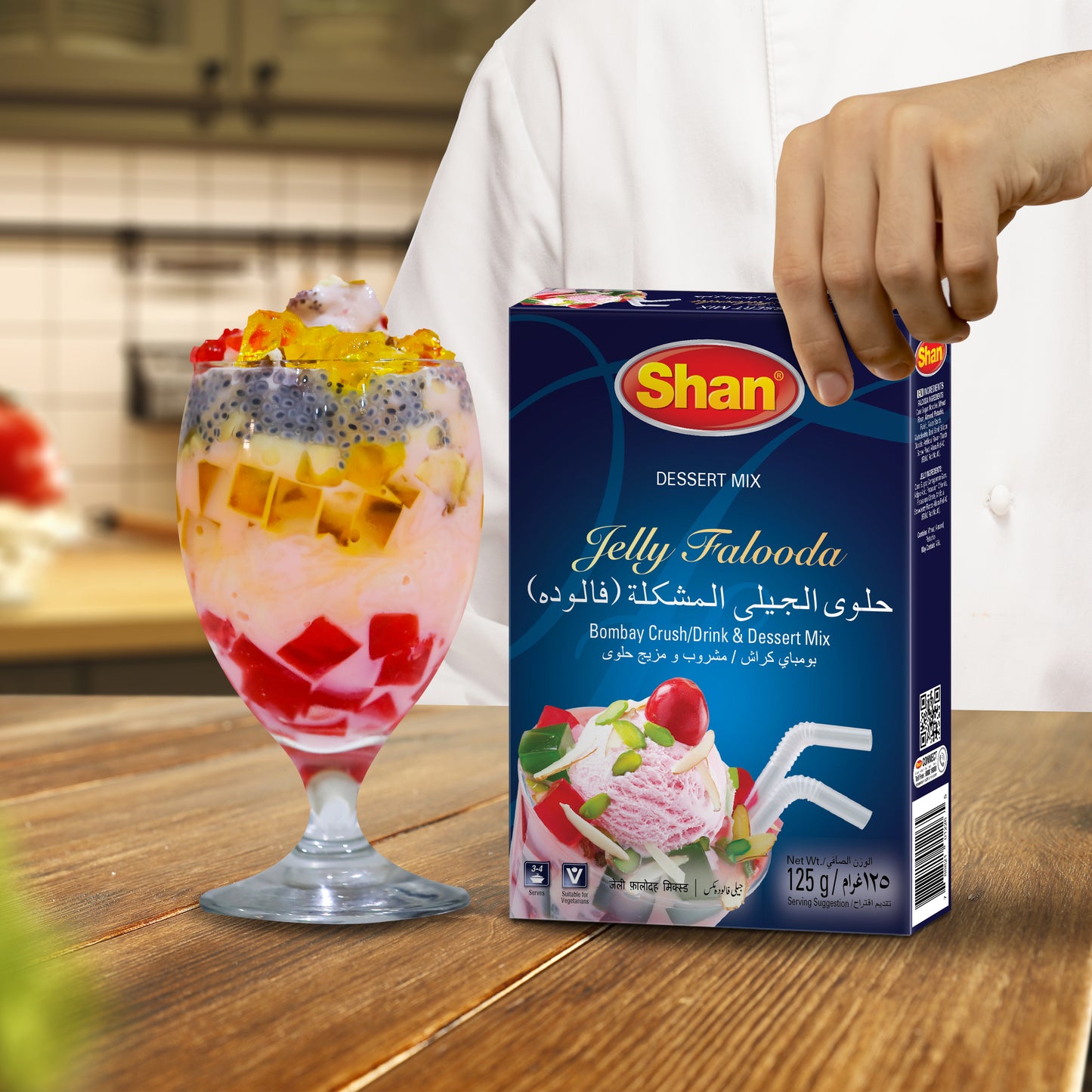 Shan Jelly Falooda Dessert Mix 125gm