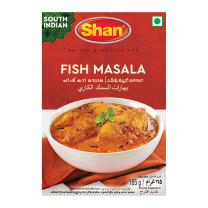 Shan South Indian Fish Recipe & Masala Mix 165gm