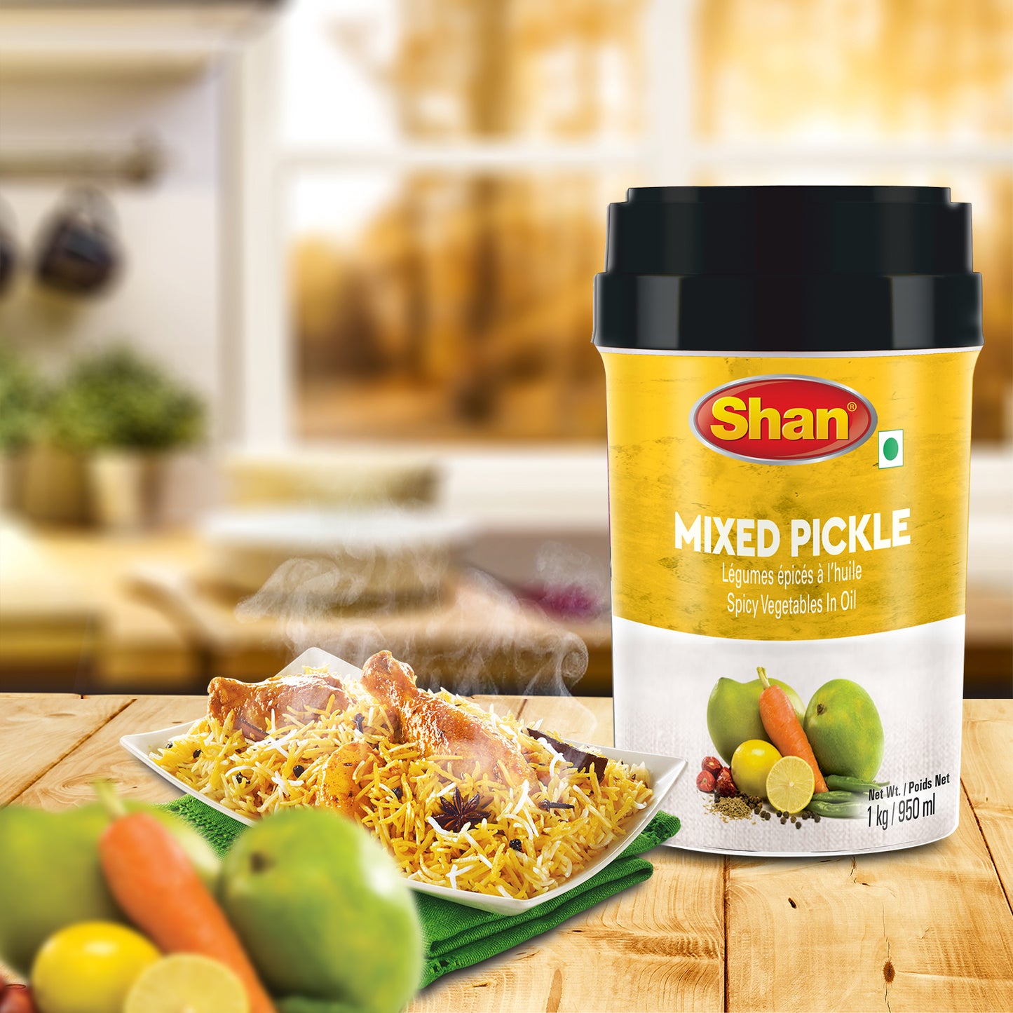 Shan Mixed Pickle 1kg