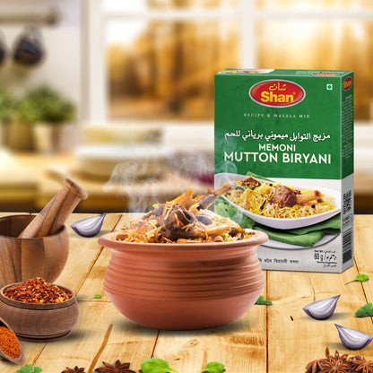 Shan Memoni Mutton Biriyani Recipe & Masala Mix 60gm