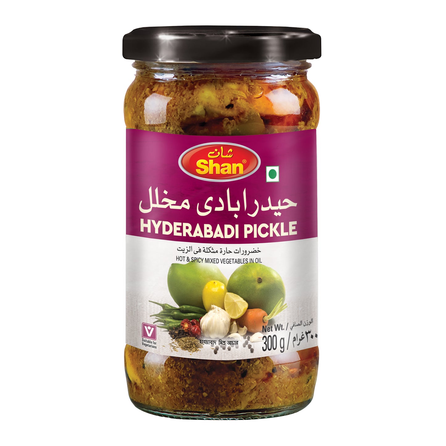 Shan Hyderbadi Mixed Pickle 300gm