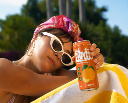 HALAPOP Probiotic Soda Tangerine 250ml