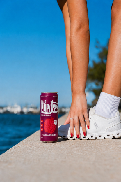 HALAPOP Probiotic Soda Pomegranate Hibiscus 250ml