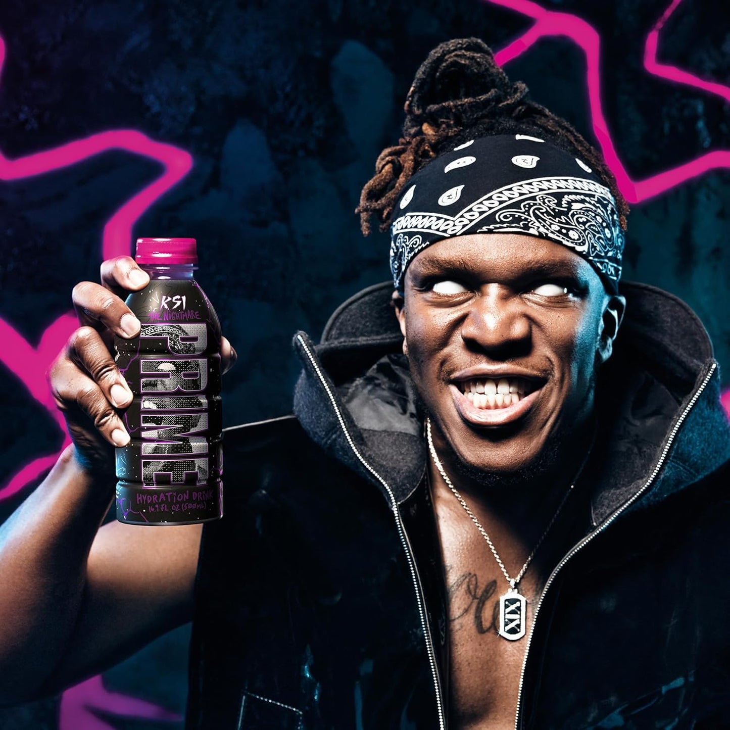Prime KSI Nightmare Hydration Drink 500ml