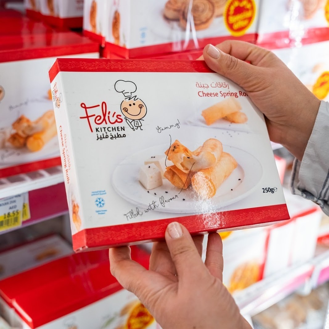 Feli's Kitchen Frozen Cheese Spring Rolls 2 x 250g