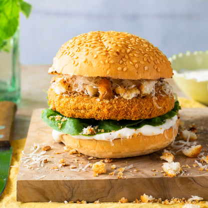Beyond Chicken-Style Burger |Frozen Plant Based Breaded Patties| 35% Less Saturated Fat|180gm