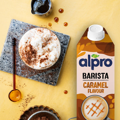 Alpro Barista Oat Caramel 750ml, 100% Plant Based And Dairy Free, Suitable For Vegans, Naturally Free From Lactose, Rich In Nutrients
