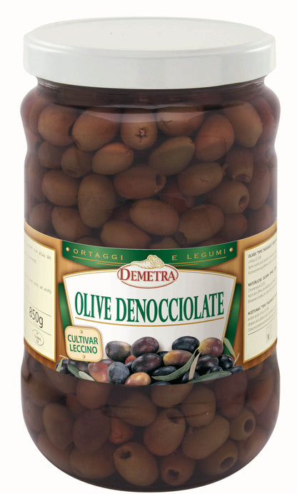 Demetra Pitted Leccino Olives 1550gm