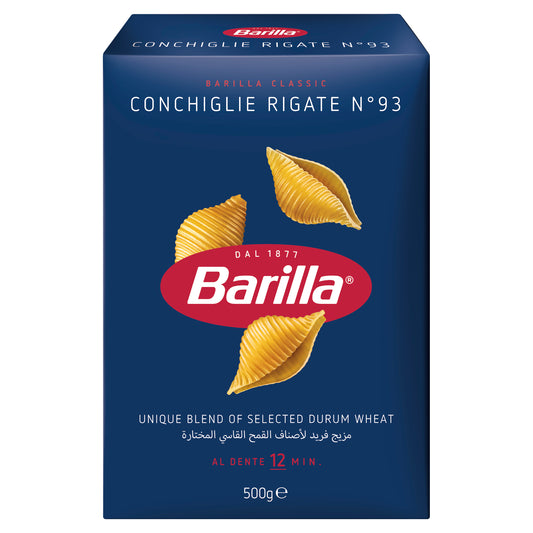 Barilla Pasta Conchiglie Rigate 500g