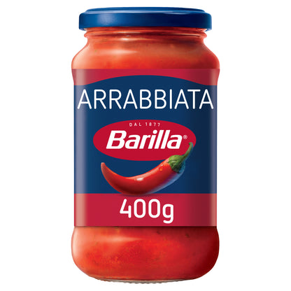 Barilla Arrabbiata Pasta Sauce with Italian Tomato and Chilli Peppers 400g