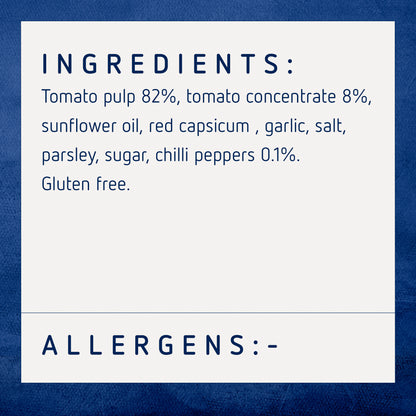 Barilla Arrabbiata Pasta Sauce with Italian Tomato and Chilli Peppers 400g