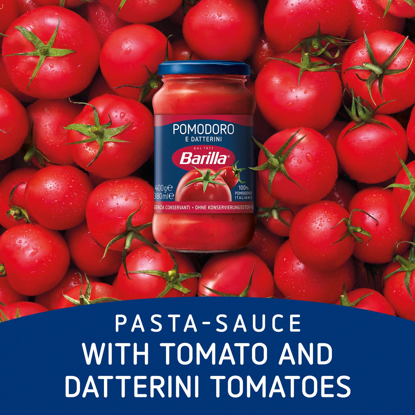 Barilla Pomodoro Tomato Pasta Sauce with Italian Tomato 400g