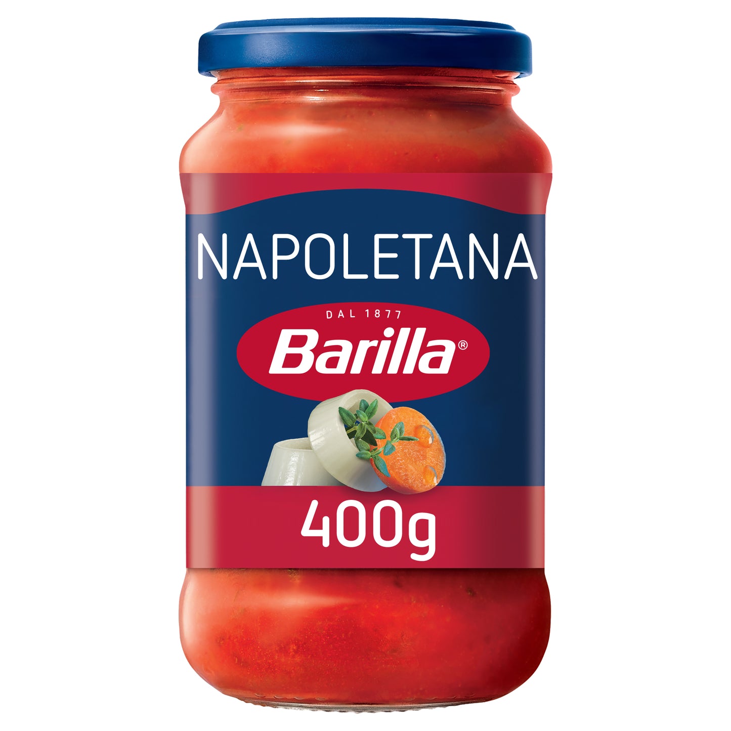 Barilla Napoletana Pasta Sauce with Italian Tomato and Basil 400g