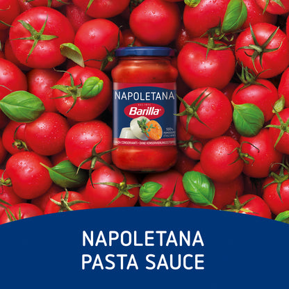 Barilla Napoletana Pasta Sauce with Italian Tomato and Basil 400g