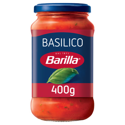 Barilla Basilico Pasta Sauce with Italian Tomato and Basil 400g