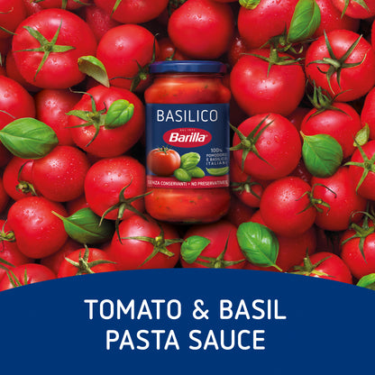 Barilla Basilico Pasta Sauce with Italian Tomato and Basil 400g