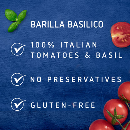 Barilla Basilico Pasta Sauce with Italian Tomato and Basil 400g