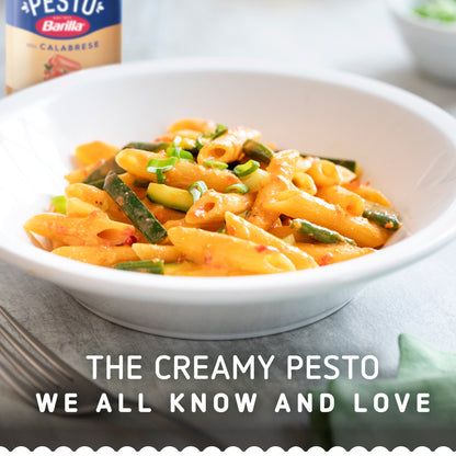 Barilla Pesto Calabrese Pasta Sauce with Chilli Peppers and Italian Cheese 190g