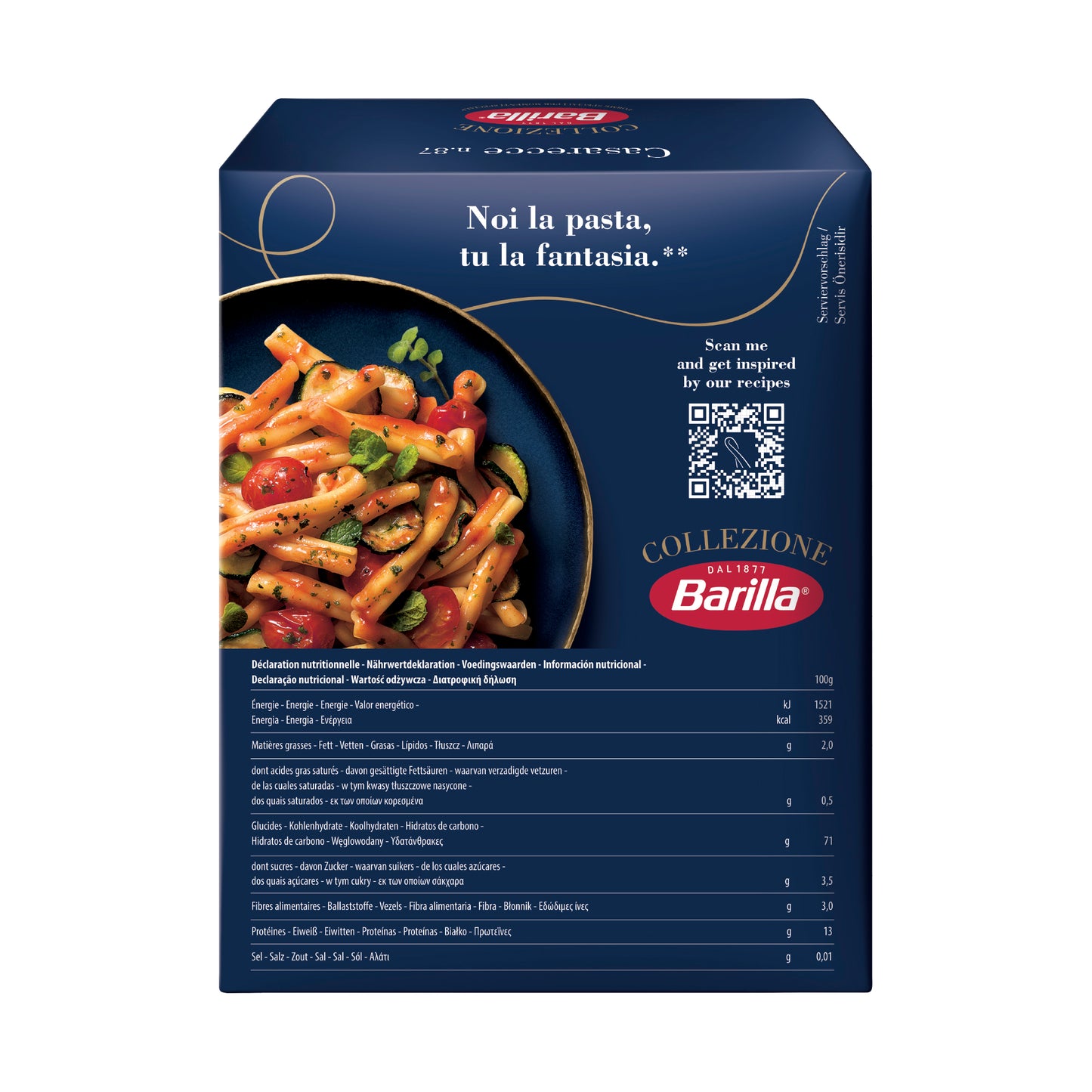 Barilla Collezione Pasta Casarecce 500g