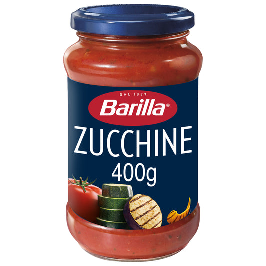 Barilla Zucchine Pasta Sauce with Italian Tomato and grilled Vegetables 400g
