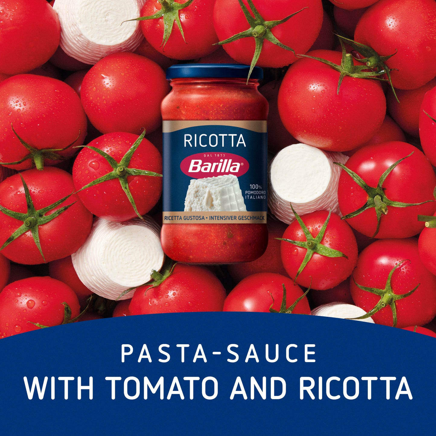 Barilla Ricotta Pasta Sauce with Italian Tomato 400g