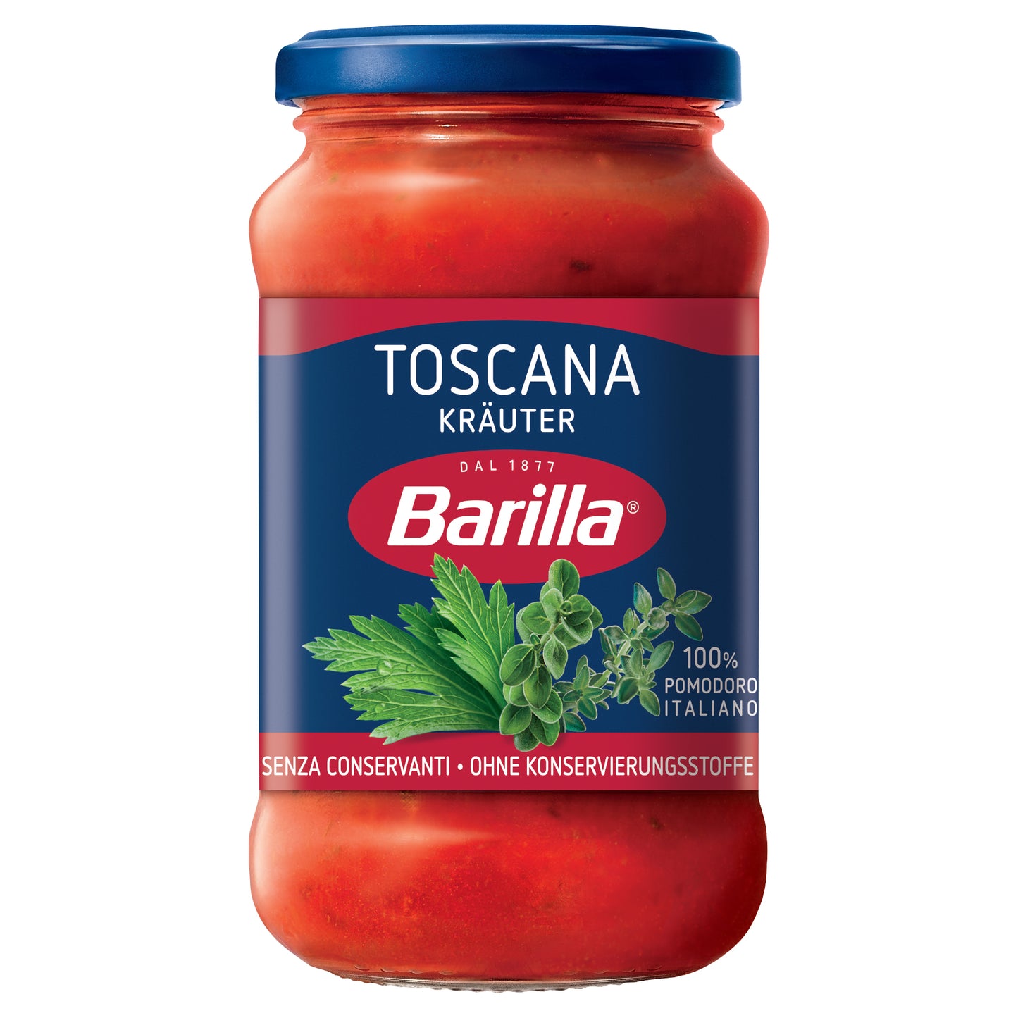 Barilla Toscana Pasta Sauce with Italian Tomato and Herbs 400g