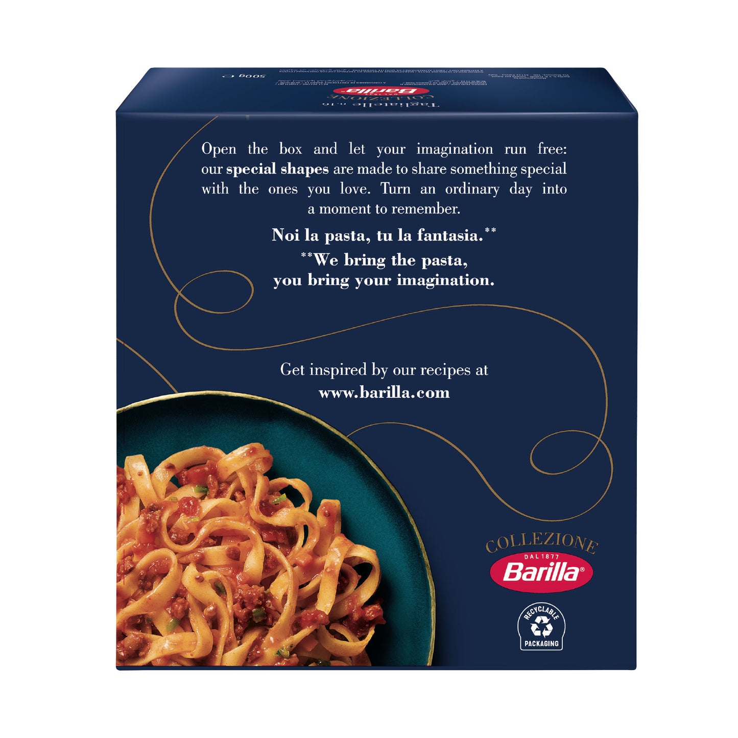 Barilla Collezione Pasta Tagliatelle Semola 500g