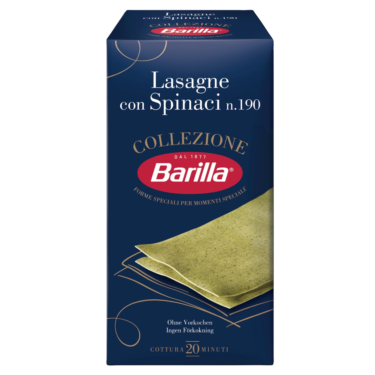 Barilla Collezione Pasta Lasagne Verdi 500g