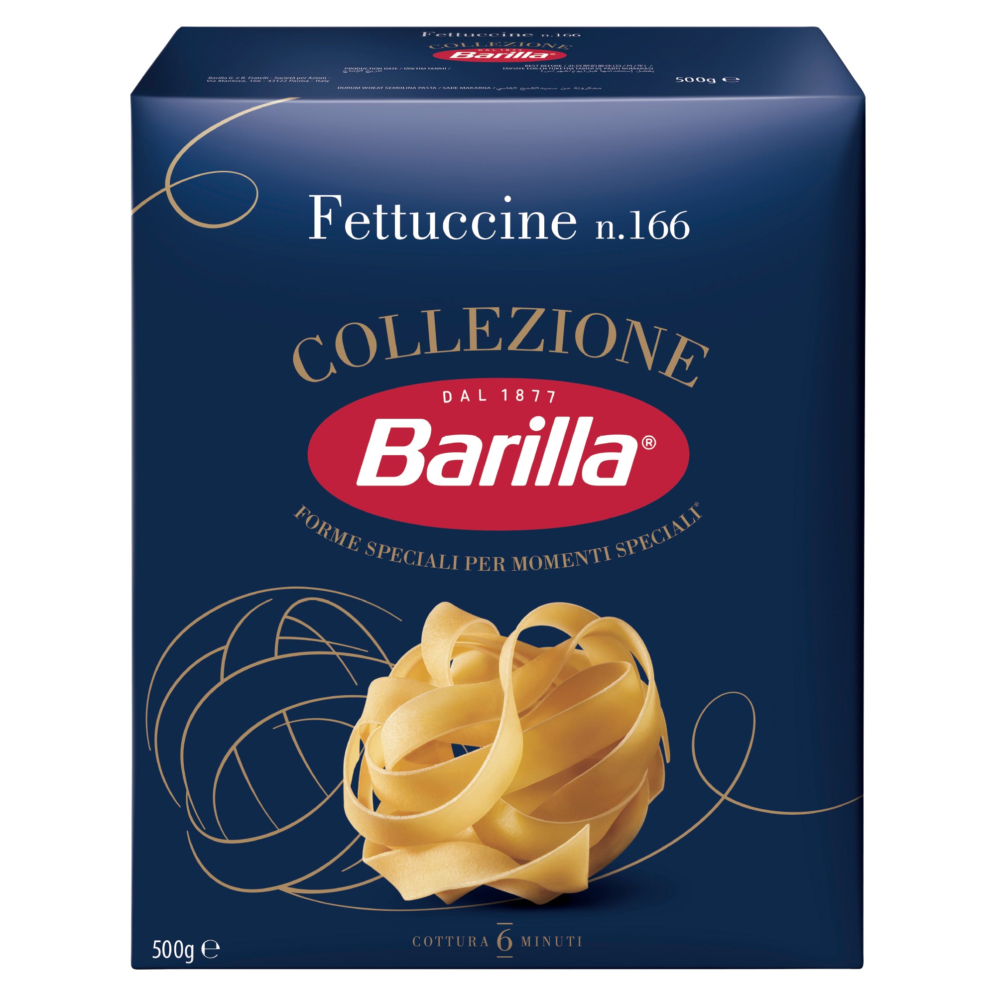 Barilla Collezione Pasta Fettuccine 500g – Click Cuisine