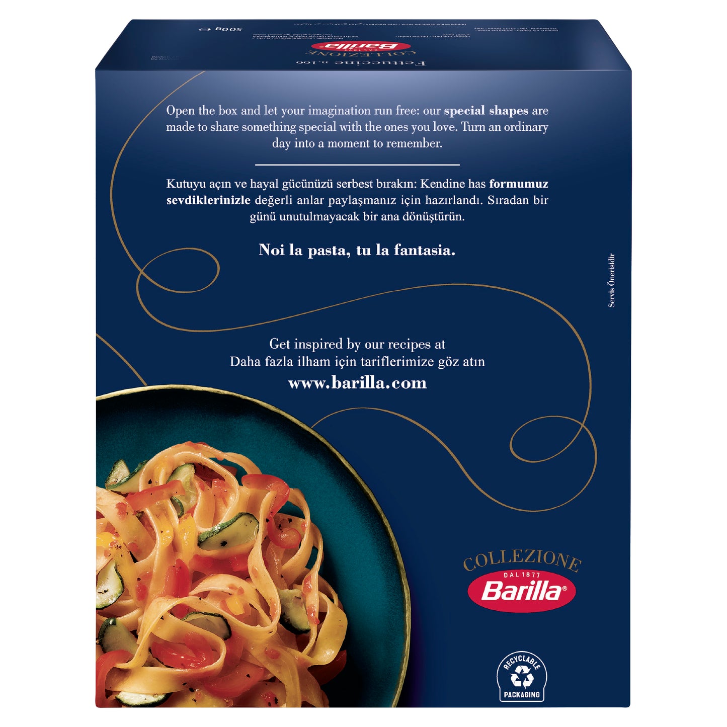 Barilla Collezione Pasta Fettuccine 500g