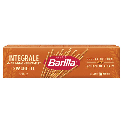 Barilla Pasta Spaghetti Whole Wheat 500g