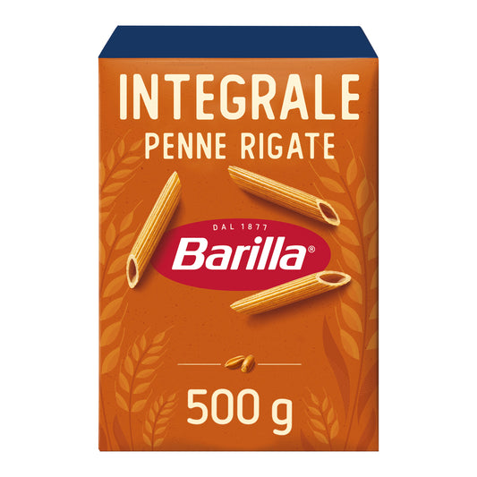 Barilla Pasta Penne Rigate Whole Wheat 500g