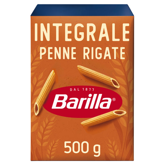 Barilla Pasta Penne Rigate Whole Wheat 500g