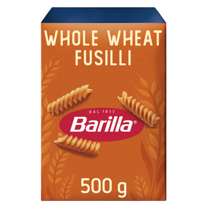 Barilla Pasta Fusilli Whole Wheat 500g