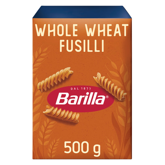 Barilla Pasta Fusilli Whole Wheat 500g