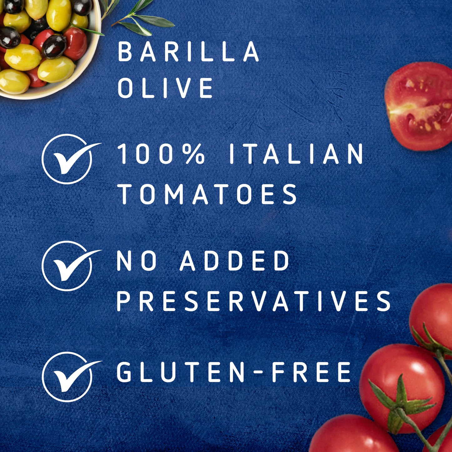 Barilla Olive Pasta Sauce with Italian Tomato 400g