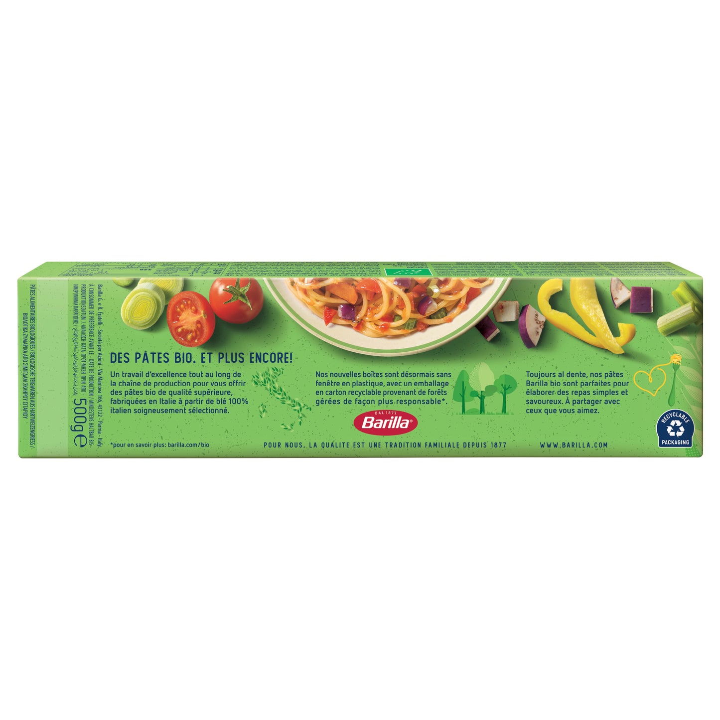 Barilla Spaghetti Bio 500g