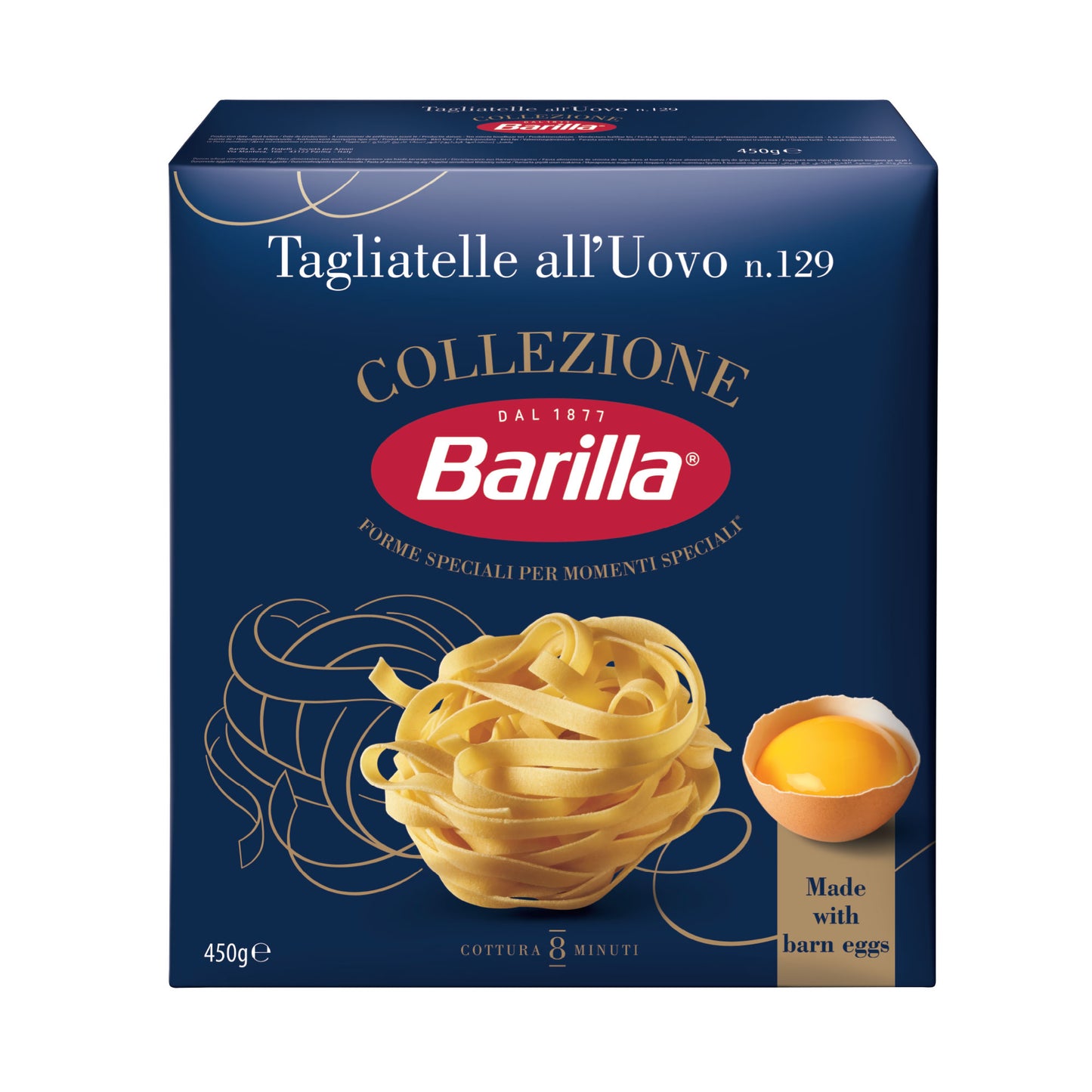 Barilla Collezione Tagliatelle Egg Pasta 450g