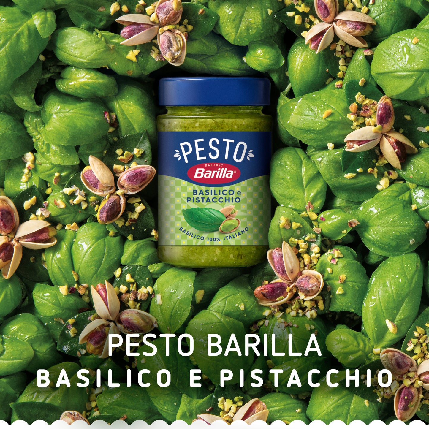 Barilla Pesto Pistachio & Basil Pasta Sauce, 100% Italian. Gluten Free 190gm
