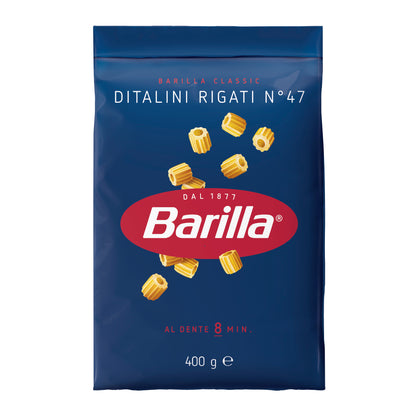 Barilla Soup Pasta Ditalini Rigati 400gm