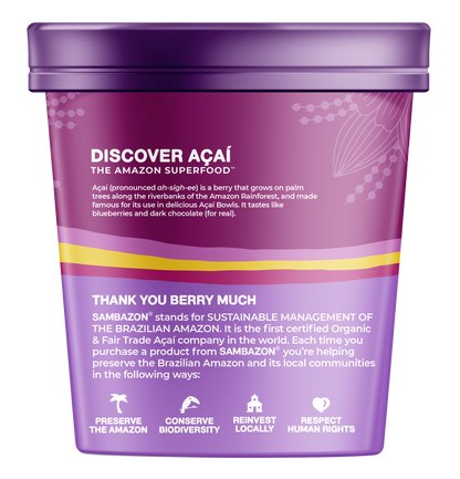 Sambazon Frozen Scoopable Açaí Sorbet 500ml