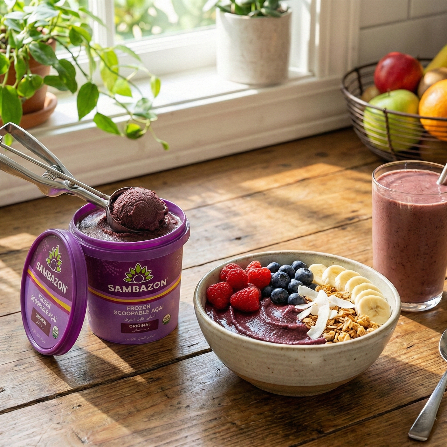 Sambazon Frozen Scoopable Açaí Sorbet 500ml