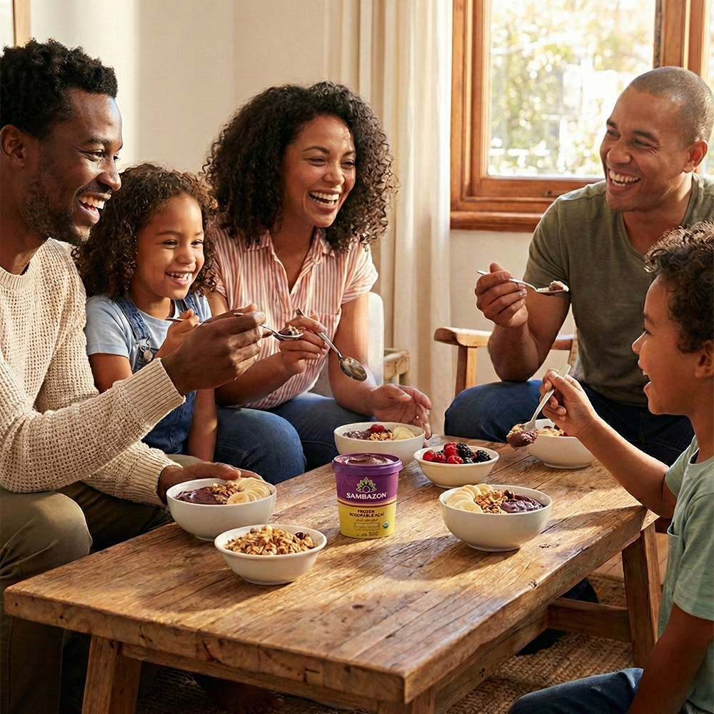 Sambazon Frozen Scoopable Acai With Banana 500ml