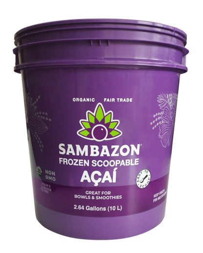 Sambazon Frozen Scoopable Açaí Sorbet 10L