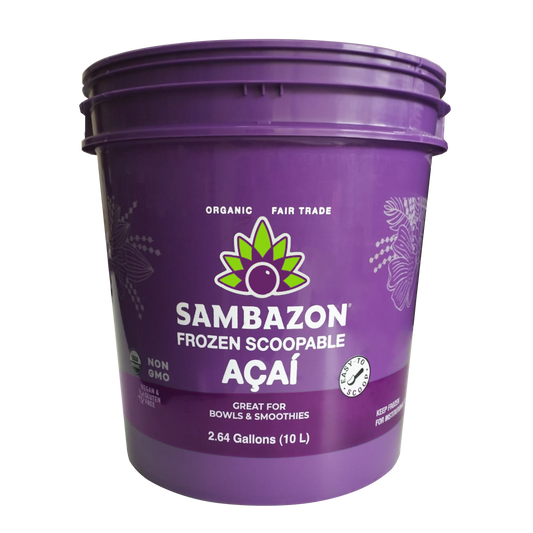 Sambazon Frozen Scoopable Açaí Sorbet 10L