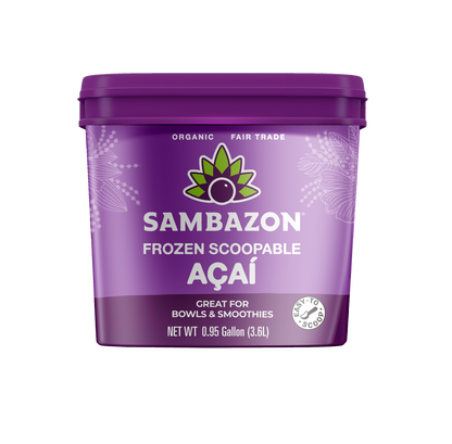 Sambazon Frozen Scoopable Açaí Sorbet 3.6L