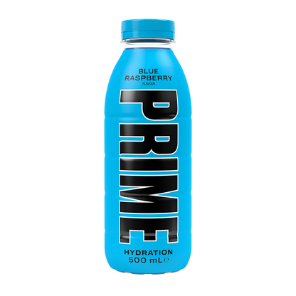 Prime Blue Raspberry Hydration Drink 500ml – Click Cuisine