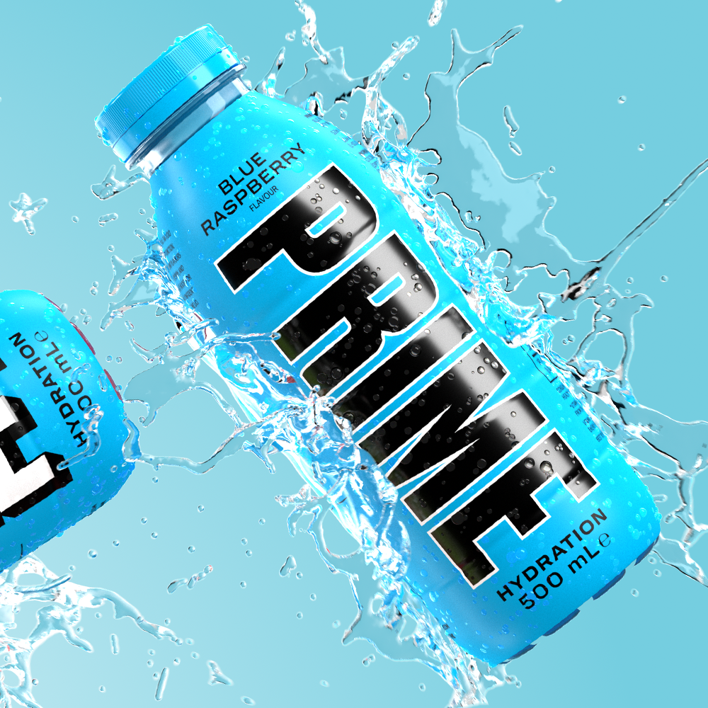 Prime Rasiberry Prime Blue Raspberry Hydration Drink 500ml – Click Cuisine