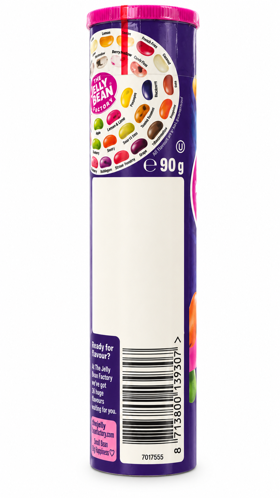 The Jelly Bean Factory 36 Mix Gourmet Flavors Jellybeans, Tube - 90g